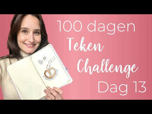 100 dagen teken-challenge dag 13: een pretzel