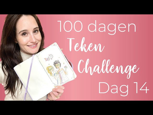 100 dagen teken-challenge dag 14: spa meisjes