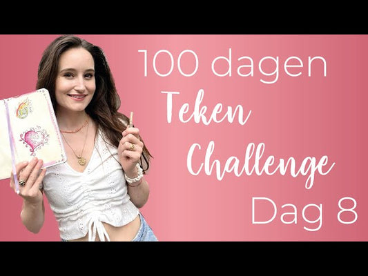 100 dagen teken-challenge dag 8: een hartje