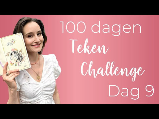 100 dagen teken-challenge dag 9: een paard