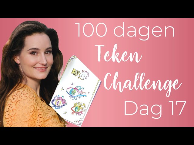 100 dagen teken-challenge dag 17: een oog