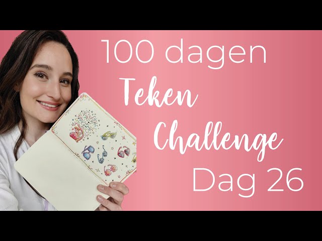 100 dagen teken-challenge dag 26: een zonnebril