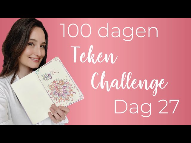 100 dagen teken-challenge dag 27: een versiering