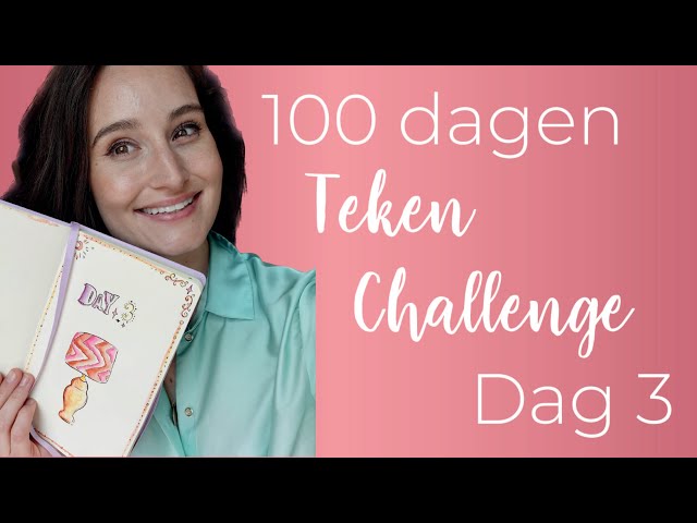100 dagen teken-challenge dag 3: een lamp
