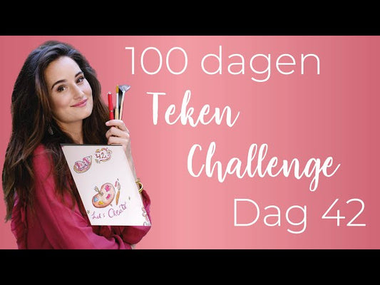 100 dagen teken-challenge dag 42: een verf palet