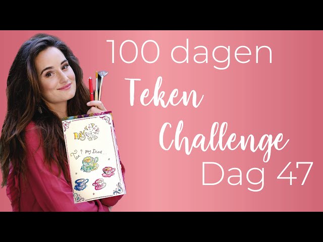 100 dagen teken-challenge dag 47: een kopje thee