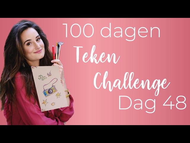 100 dagen teken-challenge dag 48: een camera