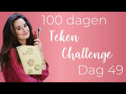 100 dagen teken-challenge dag 49: een kroon