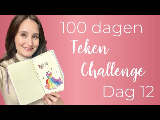 100 dagen teken-challenge dag 12: een jurk